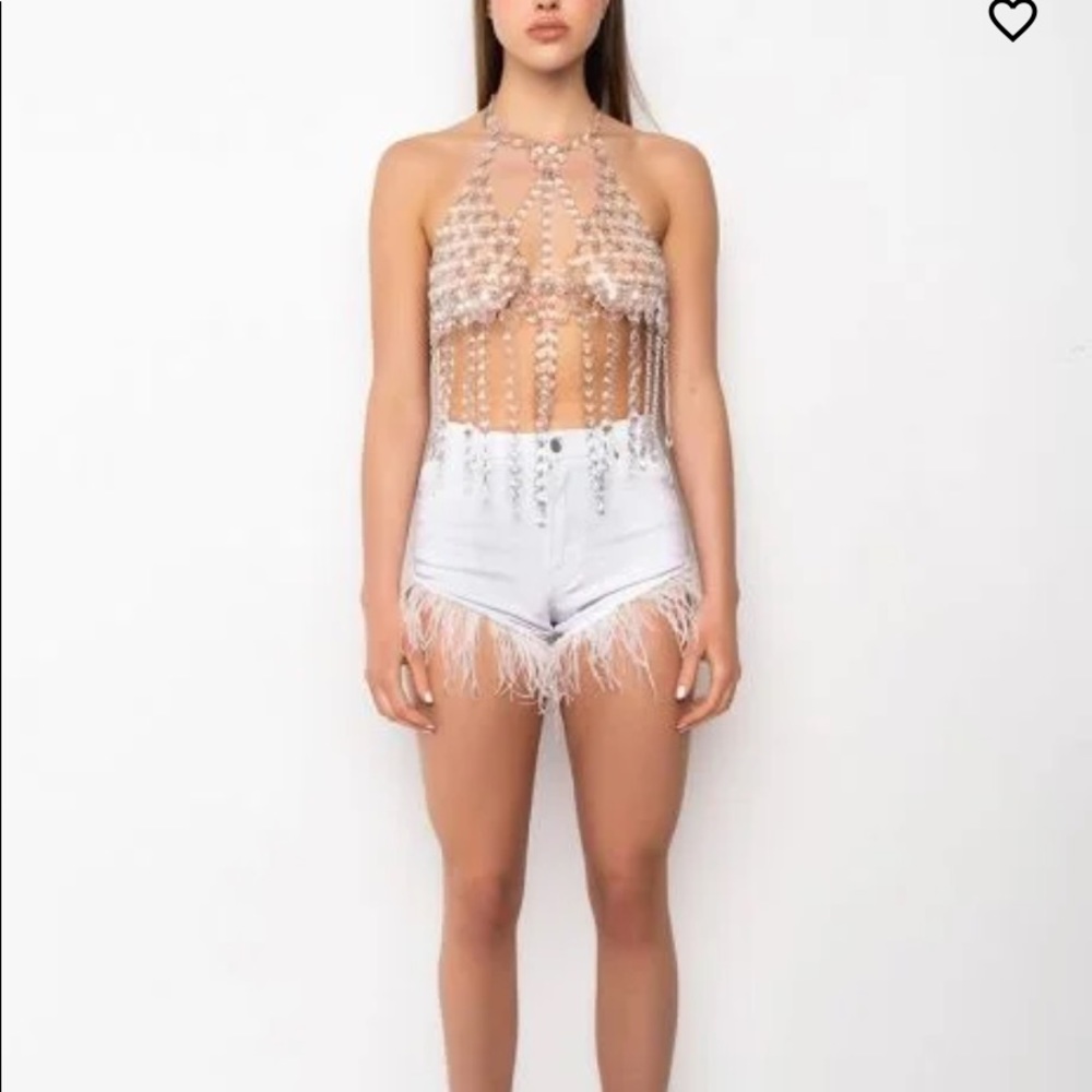 Warrior jeweled Bra Body Chain - Picture 9 of 9